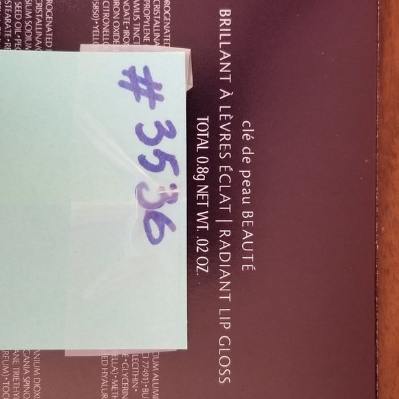 ✅Cle de Peau Lips Sample 1 Card 4 colors Rose Quartz Charm Dream Stone Star Dust - Picture 6 of 7